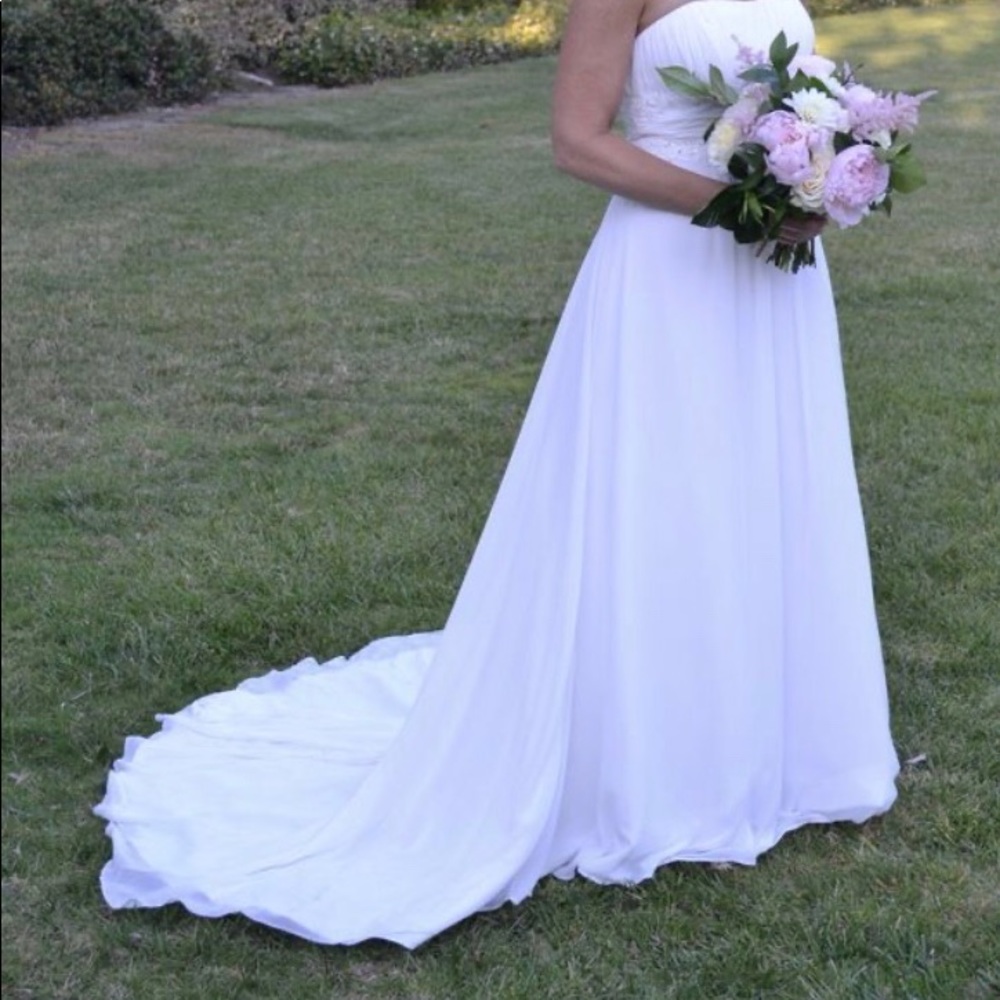 Strapless Wedding Dress David’s Bridal